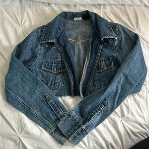 Arizona Jeans Cropped Denim Jacket